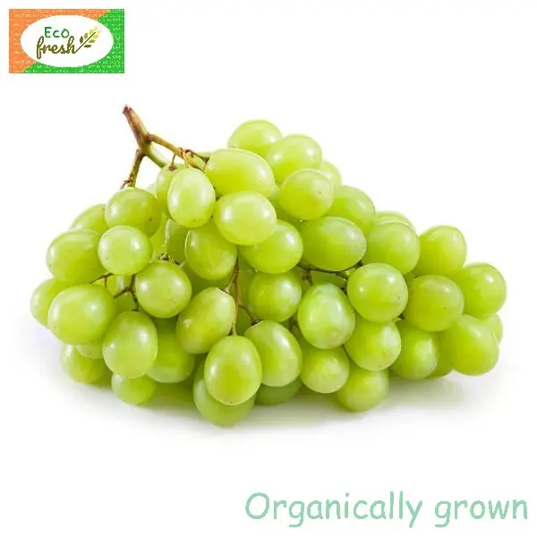 Grapes Green Organically Grown 